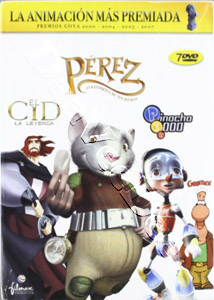 Spaniard Animation Collection |4 Films | El ratn Prez / P3K: Pinocho 3000 / Goomer / El Cid: La leyenda  | The Hairy Tooth Fairy / Pinocchio 3000 / Goomer / El Cid: The Legend  DVD